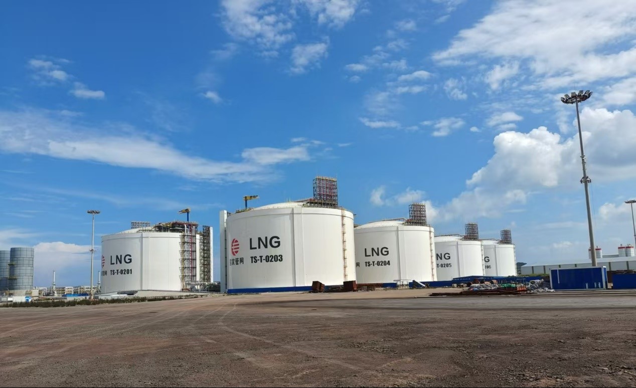 海油石化工程拿下首个系统外27万方LNG储罐接收站 工程总承包